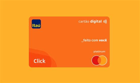 banco itaú cartão digital.